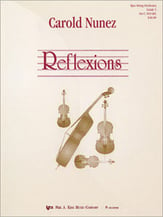 Reflexions Orchestra sheet music cover